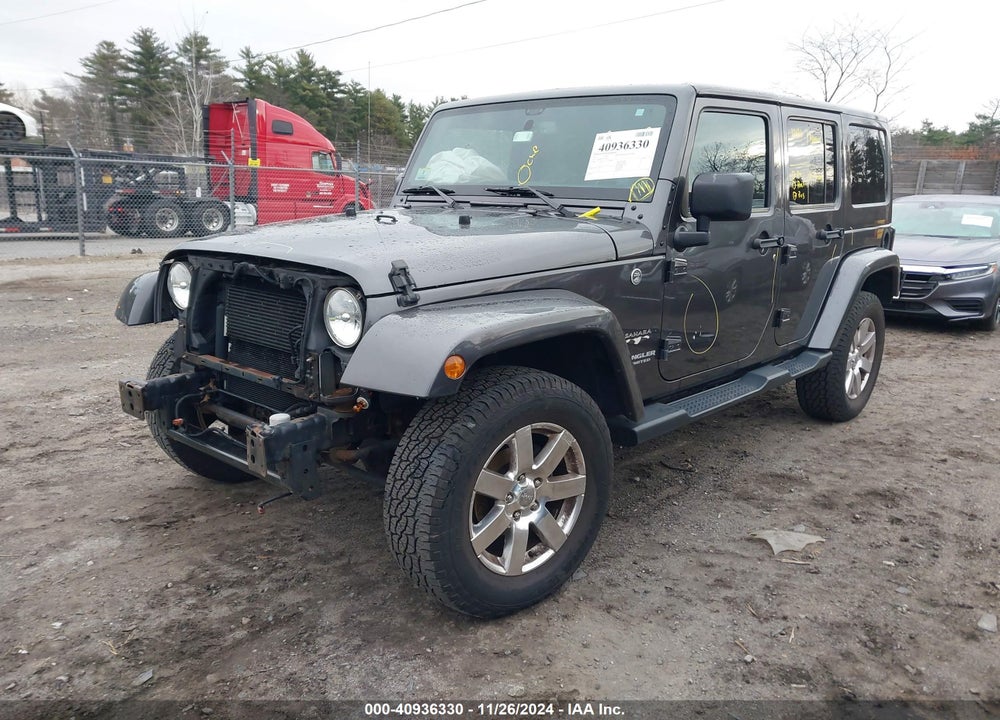2016 JEEP WRANGLER UNLIMITED SAHARA VIN: 1C4BJWEG3GL261422