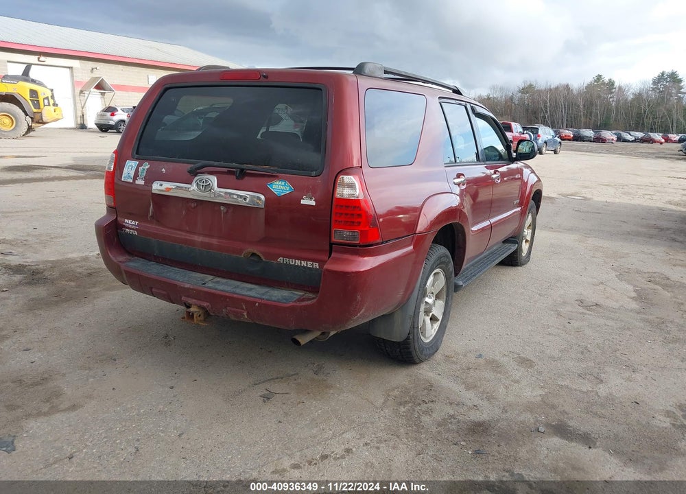 2007 TOYOTA 4RUNNER SR5 V6 VIN: JTEBU14R978105171
