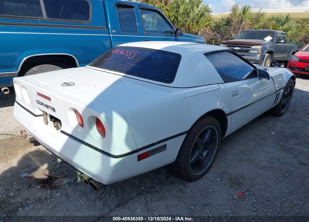 1989 CHEVROLET CORVETTE VIN: 1G1YY3181K5125993