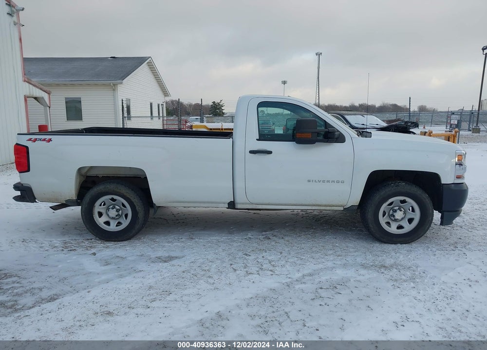 2018 CHEVROLET SILVERADO 1500 WT VIN: 1GCNKNEC8JZ337609