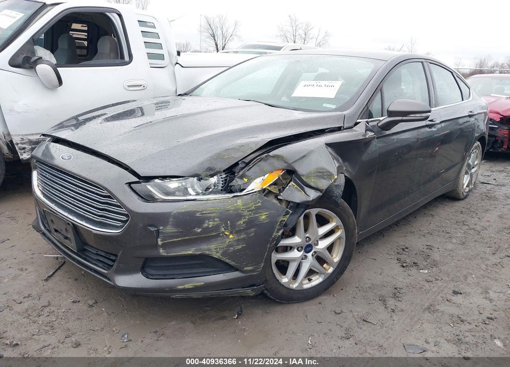 2016 FORD FUSION SE VIN: 3FA6P0H72GR389733