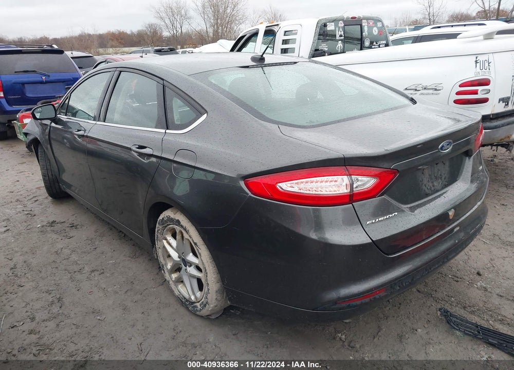 2016 FORD FUSION SE VIN: 3FA6P0H72GR389733