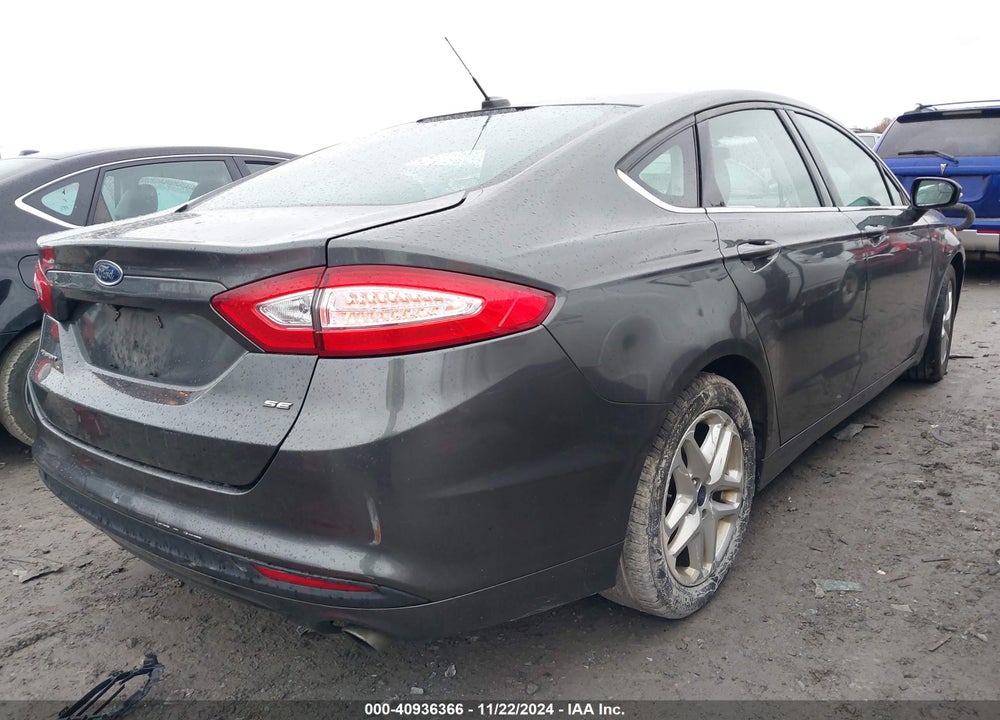 2016 FORD FUSION SE VIN: 3FA6P0H72GR389733