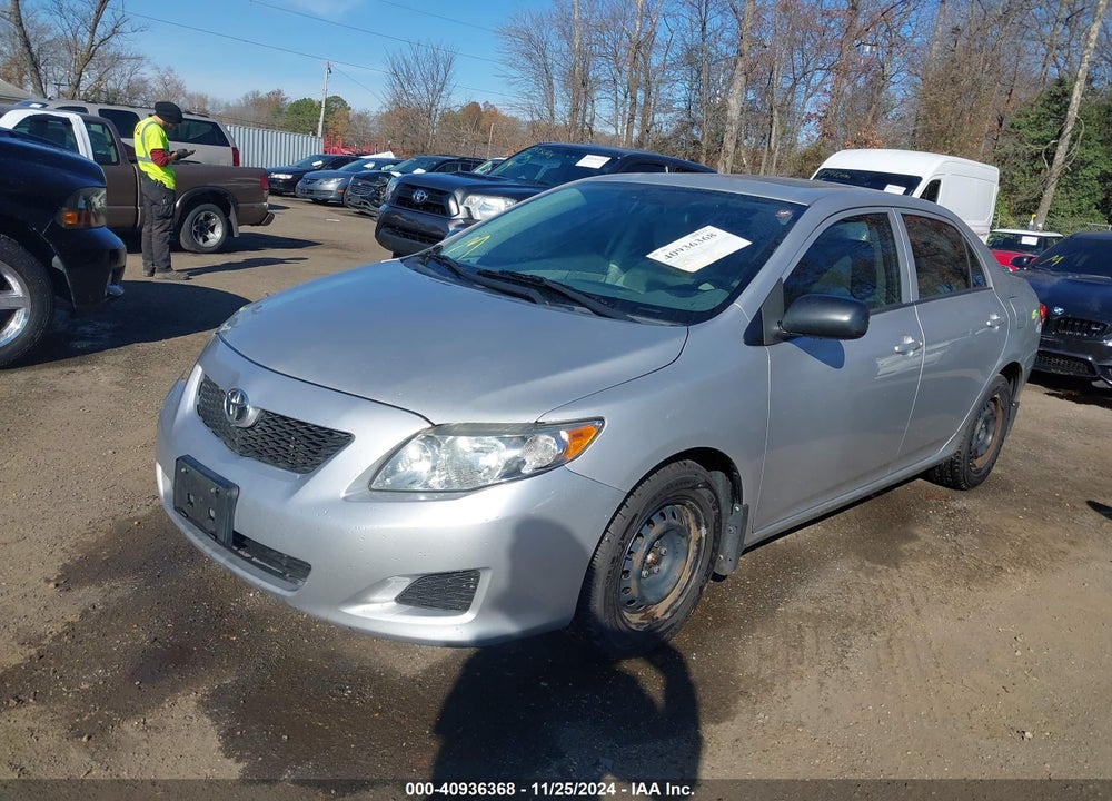 2010 TOYOTA COROLLA LE VIN: 2T1BU4EE7AC368028