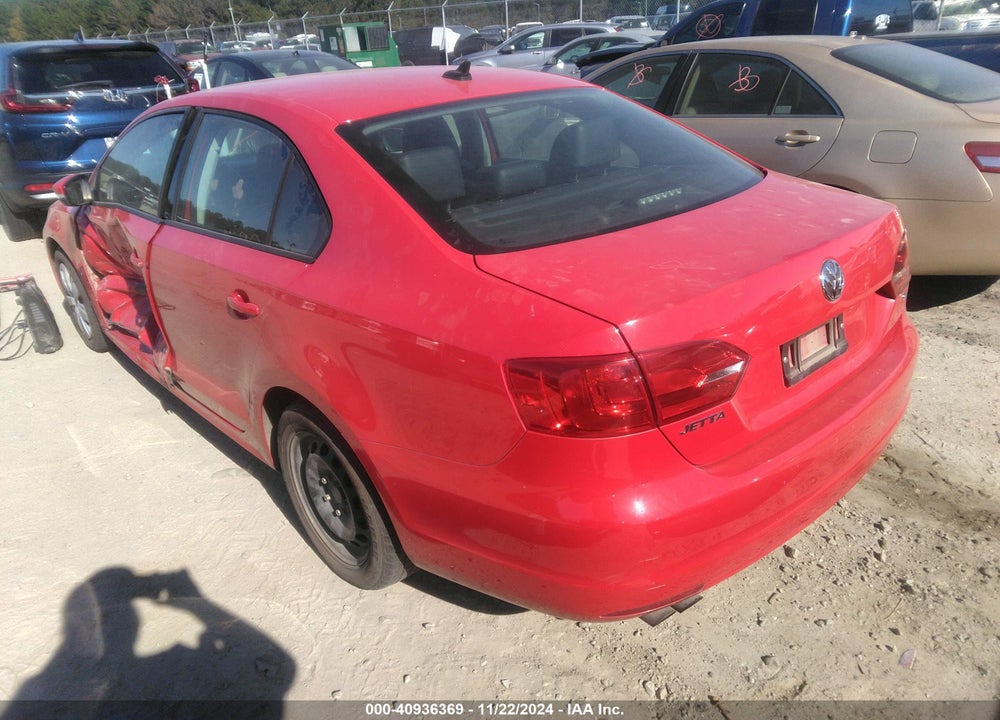 2014 VOLKSWAGEN JETTA 1.8T SE VIN: 3VWD17AJ8EM283456