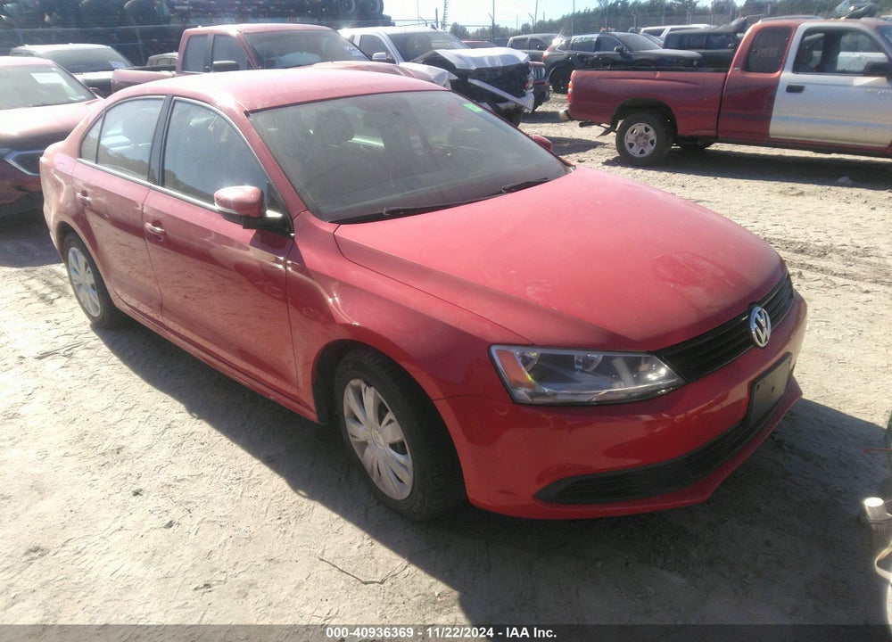 2014 VOLKSWAGEN JETTA 1.8T SE VIN: 3VWD17AJ8EM283456