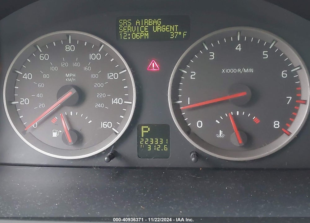 2006 VOLVO S40 T5 VIN: YV1MH682062188075
