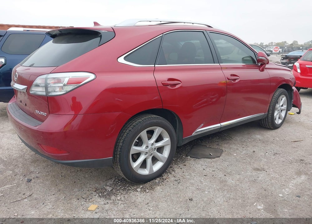 2010 LEXUS RX 350 VIN: JTJZK1BA4A2001684