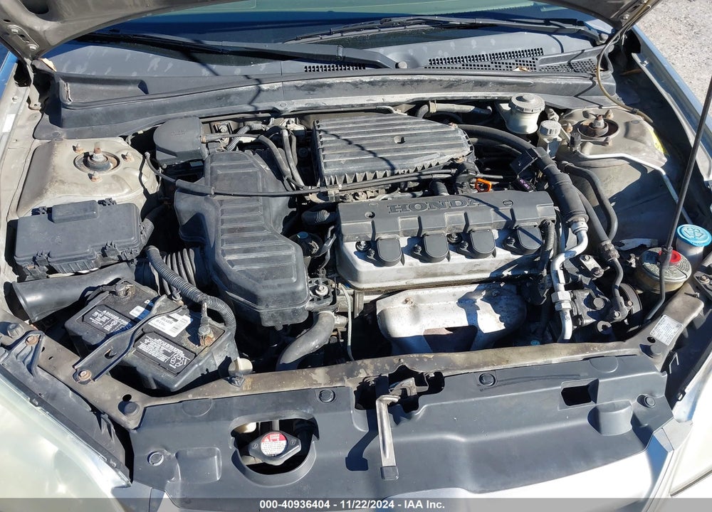2004 HONDA CIVIC LX VIN: 2HGES15504H533642