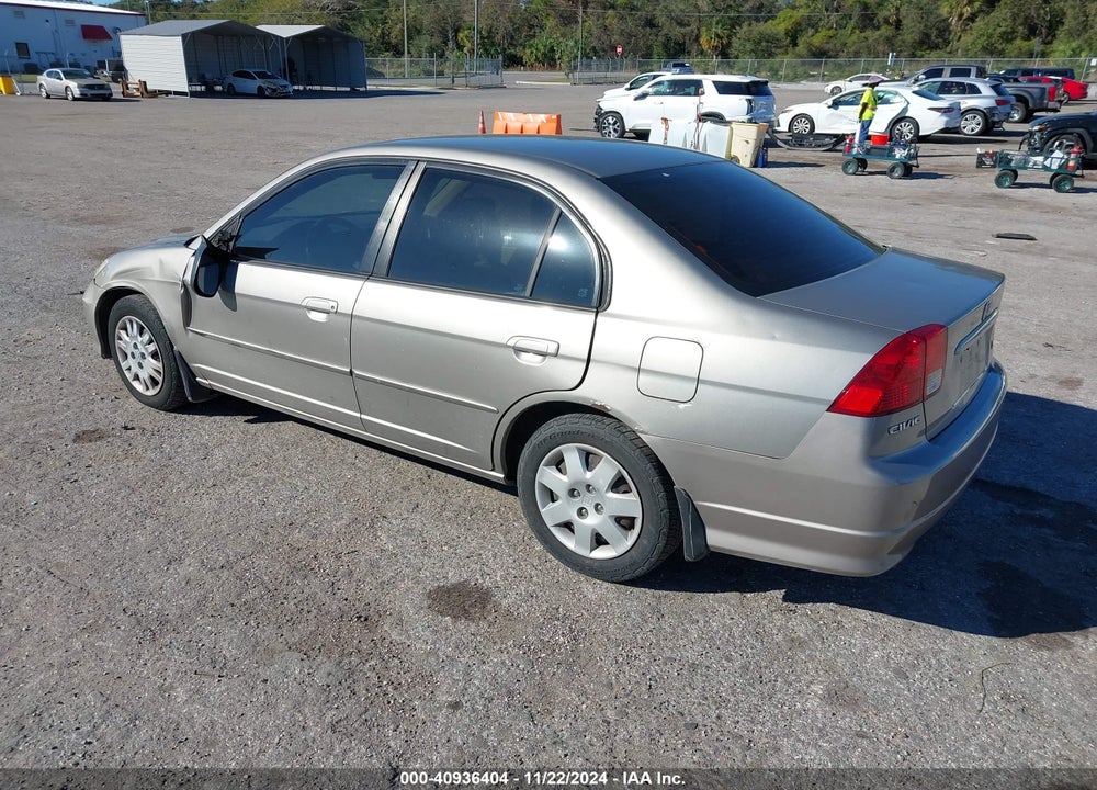2004 HONDA CIVIC LX VIN: 2HGES15504H533642