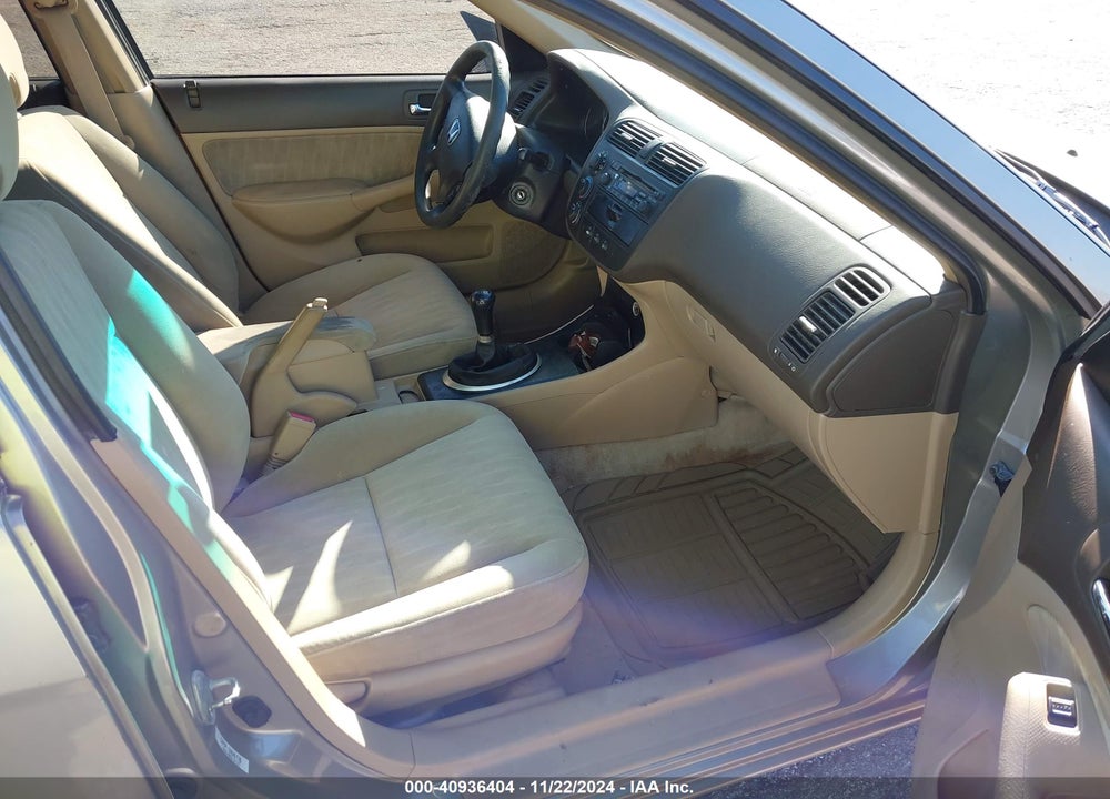 2004 HONDA CIVIC LX VIN: 2HGES15504H533642