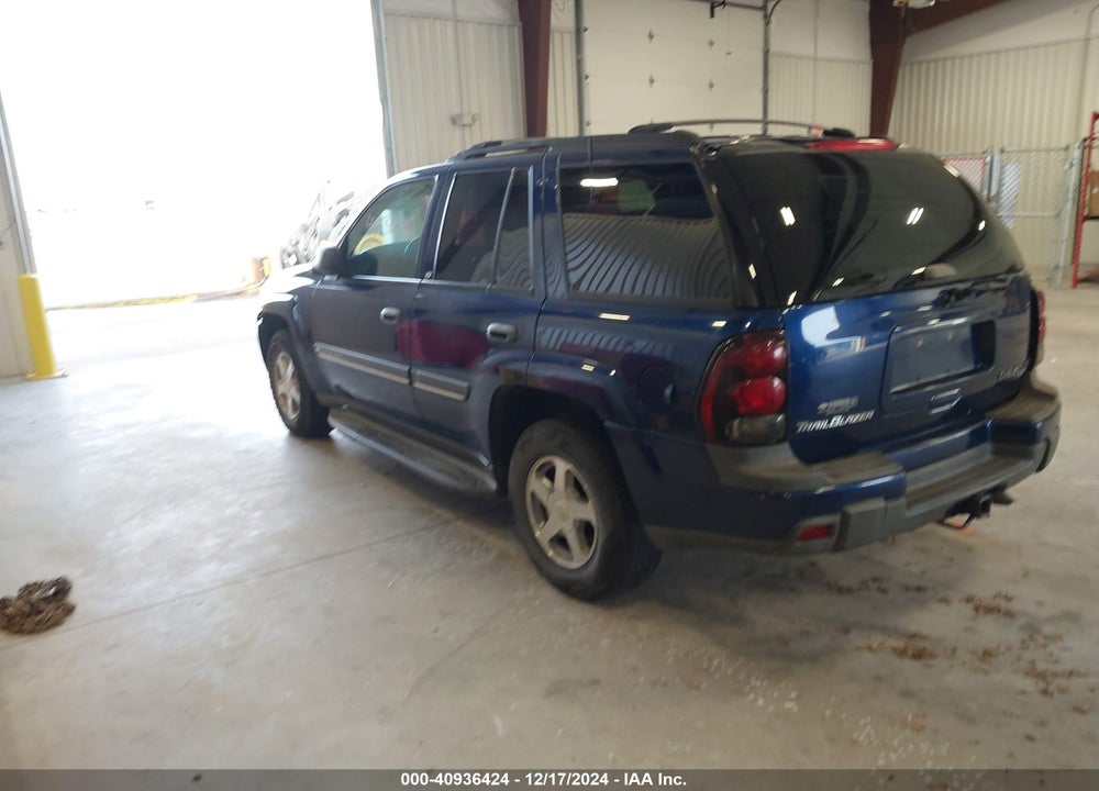 2002 CHEVROLET TRAILBLAZER LT VIN: 1GNDS13S122223029