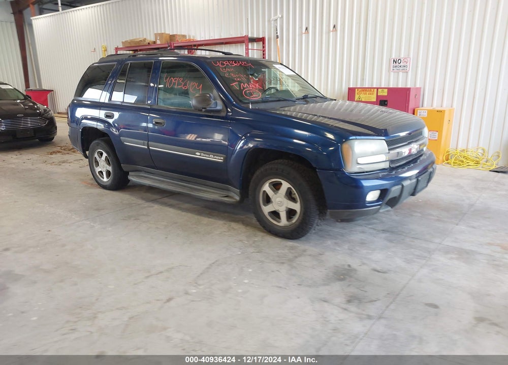 2002 CHEVROLET TRAILBLAZER LT VIN: 1GNDS13S122223029