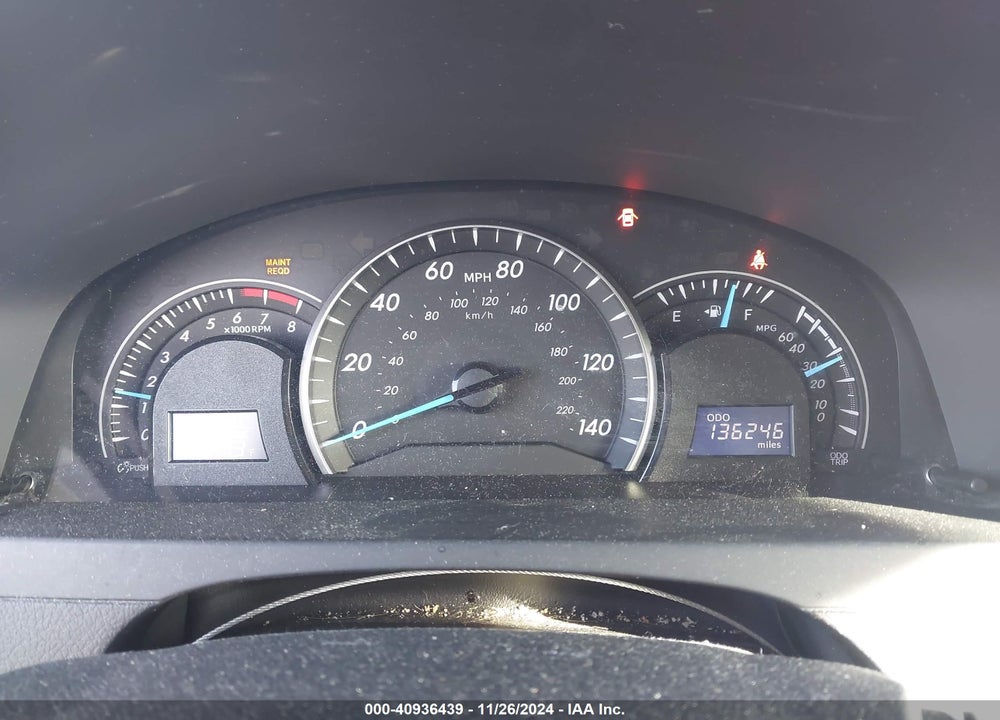 2013 TOYOTA CAMRY LE VIN: 4T4BF1FK0DR330033