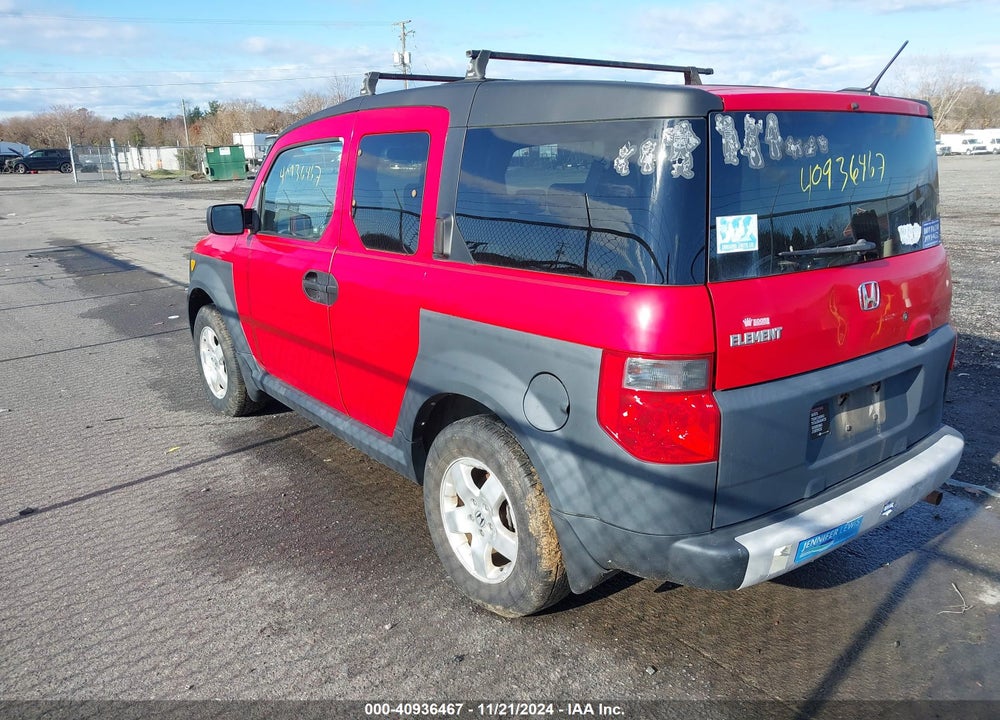 2005 HONDA ELEMENT EX VIN: 5J6YH276X5L030575