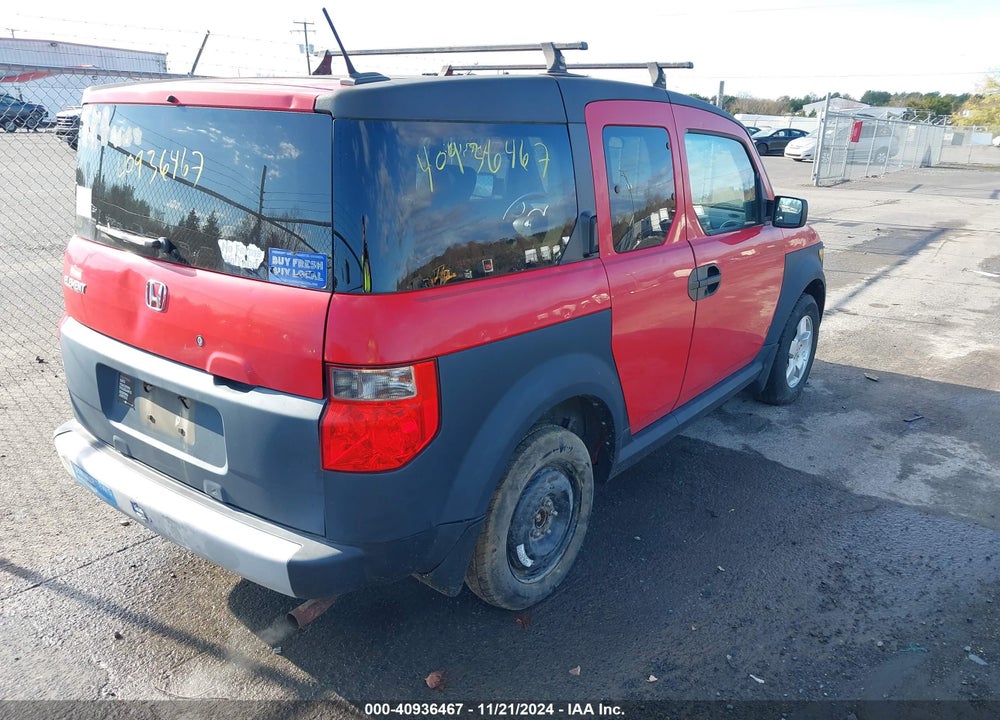 2005 HONDA ELEMENT EX VIN: 5J6YH276X5L030575