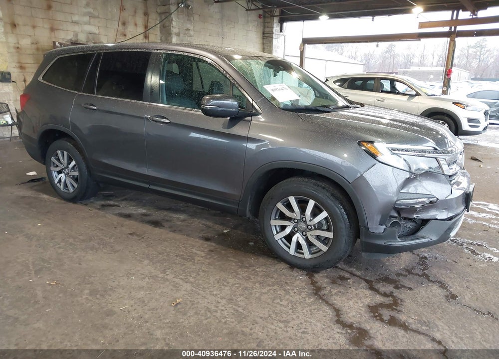 2021 HONDA PILOT AWD EX-L VIN: 5FNYF6H50MB037772