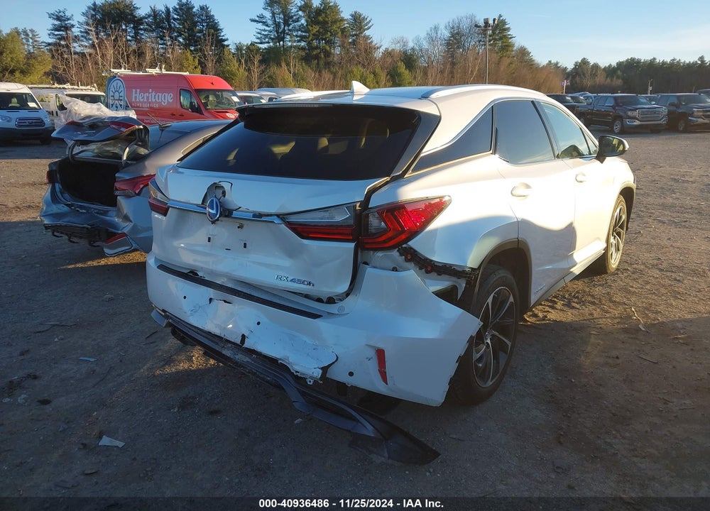 2017 LEXUS RX 450H VIN: 2T2BGMCA0HC017832