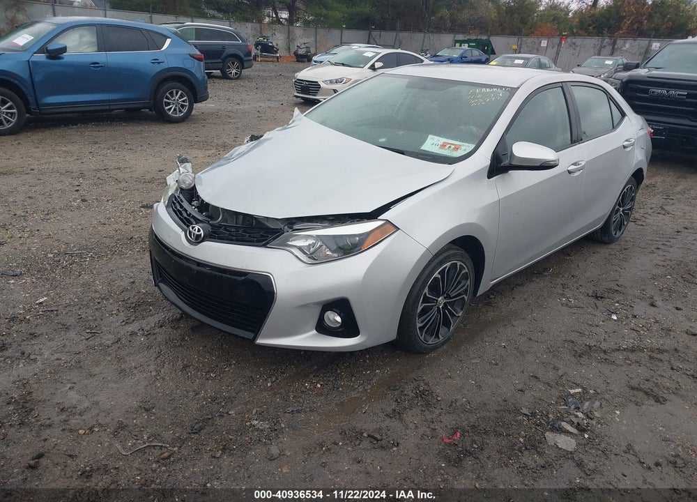 2015 TOYOTA COROLLA S PLUS VIN: 2T1BURHE8FC452939