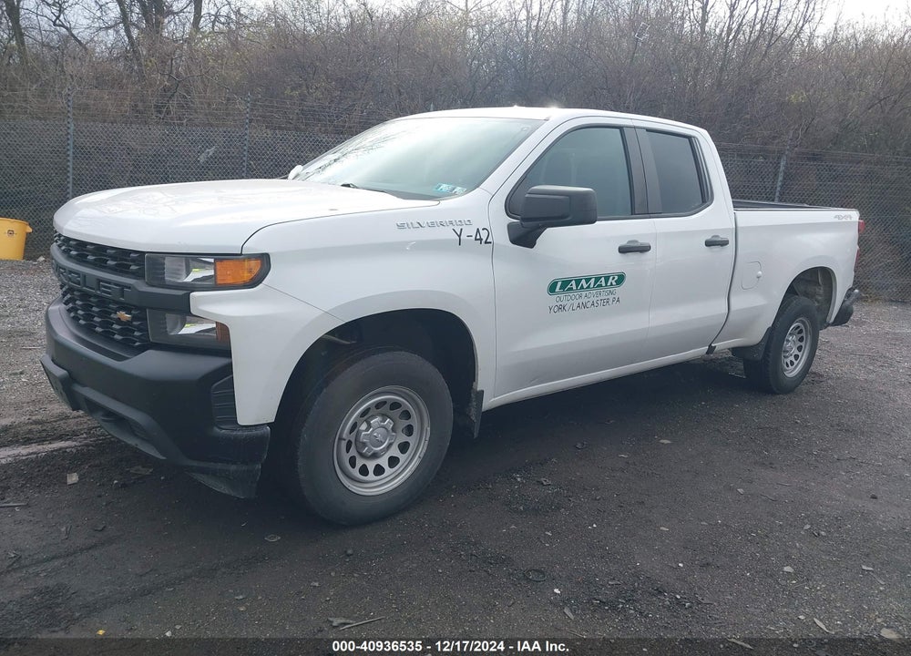2019 CHEVROLET SILVERADO 1500 WORK TRUCK VIN: 1GCRYAEF9KZ215877