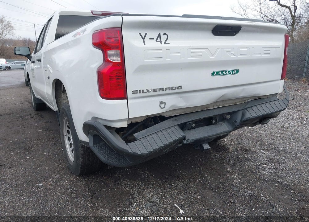 2019 CHEVROLET SILVERADO 1500 WORK TRUCK VIN: 1GCRYAEF9KZ215877