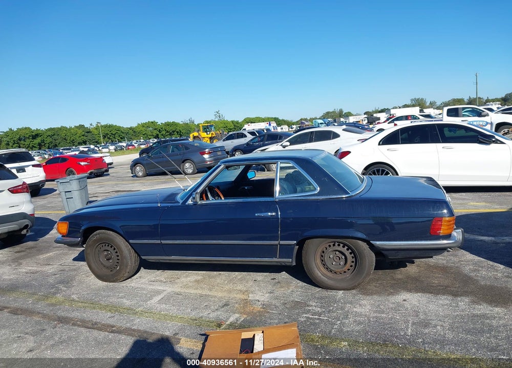 1972 MERCEDES-BENZ 350 SL VIN: 10704412001699