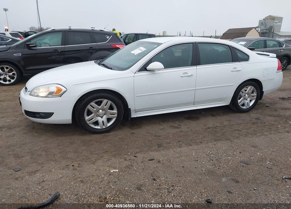 2011 CHEVROLET IMPALA LT VIN: 2G1WB5EK0B1268445