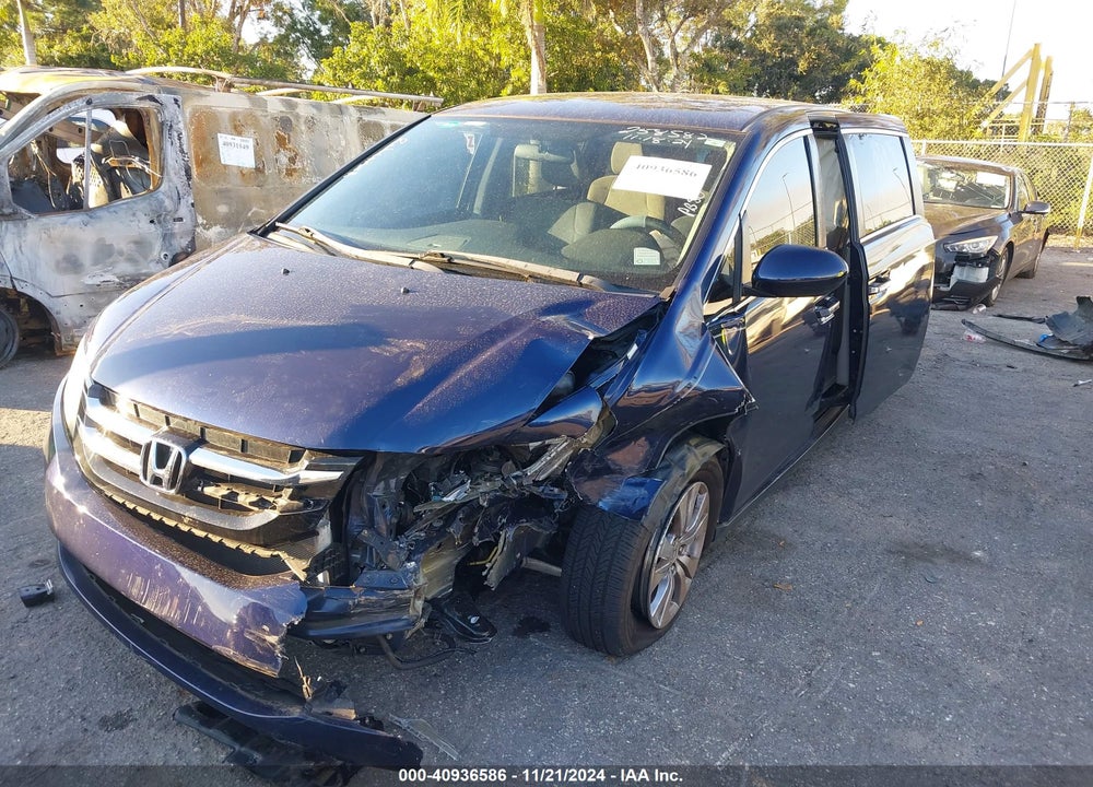 2016 HONDA ODYSSEY SE VIN: 5FNRL5H3XGB008676