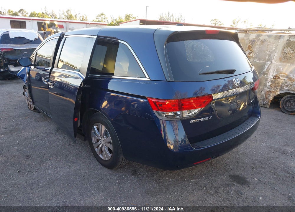 2016 HONDA ODYSSEY SE VIN: 5FNRL5H3XGB008676