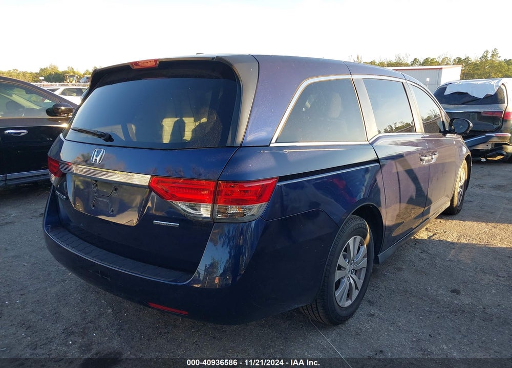 2016 HONDA ODYSSEY SE VIN: 5FNRL5H3XGB008676