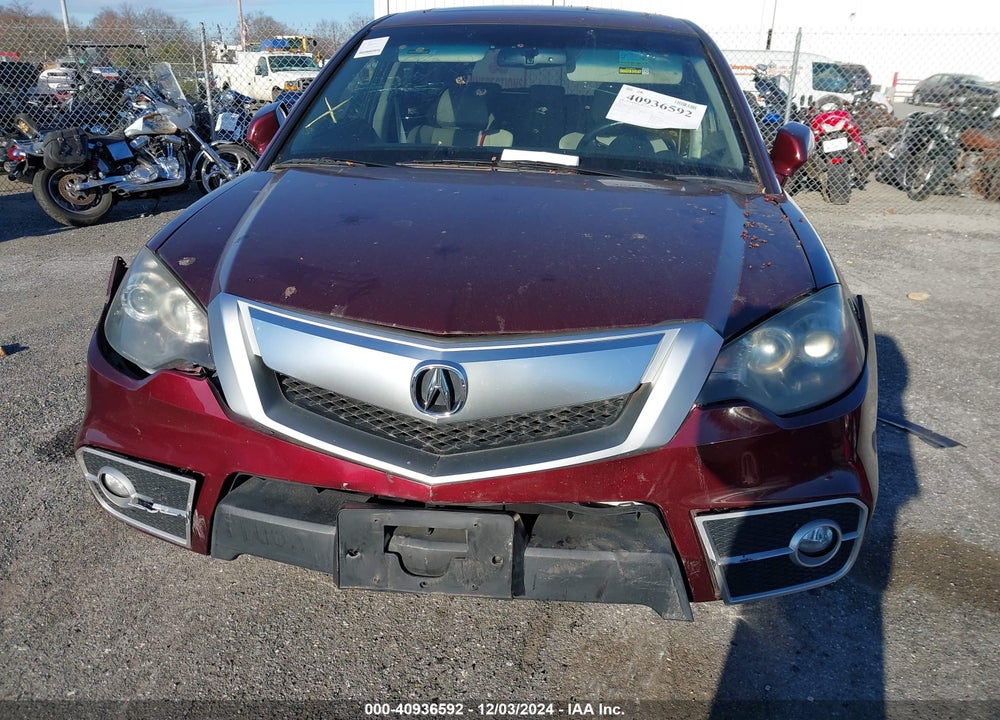 2011 ACURA RDX VIN: 5J8TB1H52BA006426