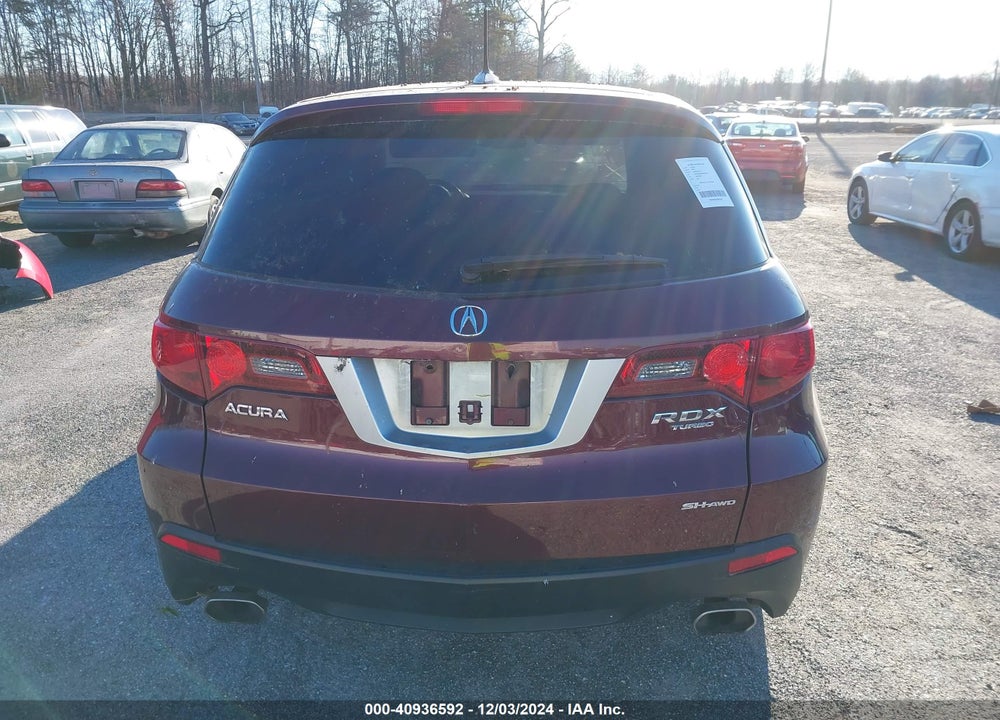 2011 ACURA RDX VIN: 5J8TB1H52BA006426