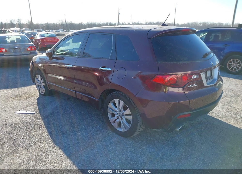 2011 ACURA RDX VIN: 5J8TB1H52BA006426
