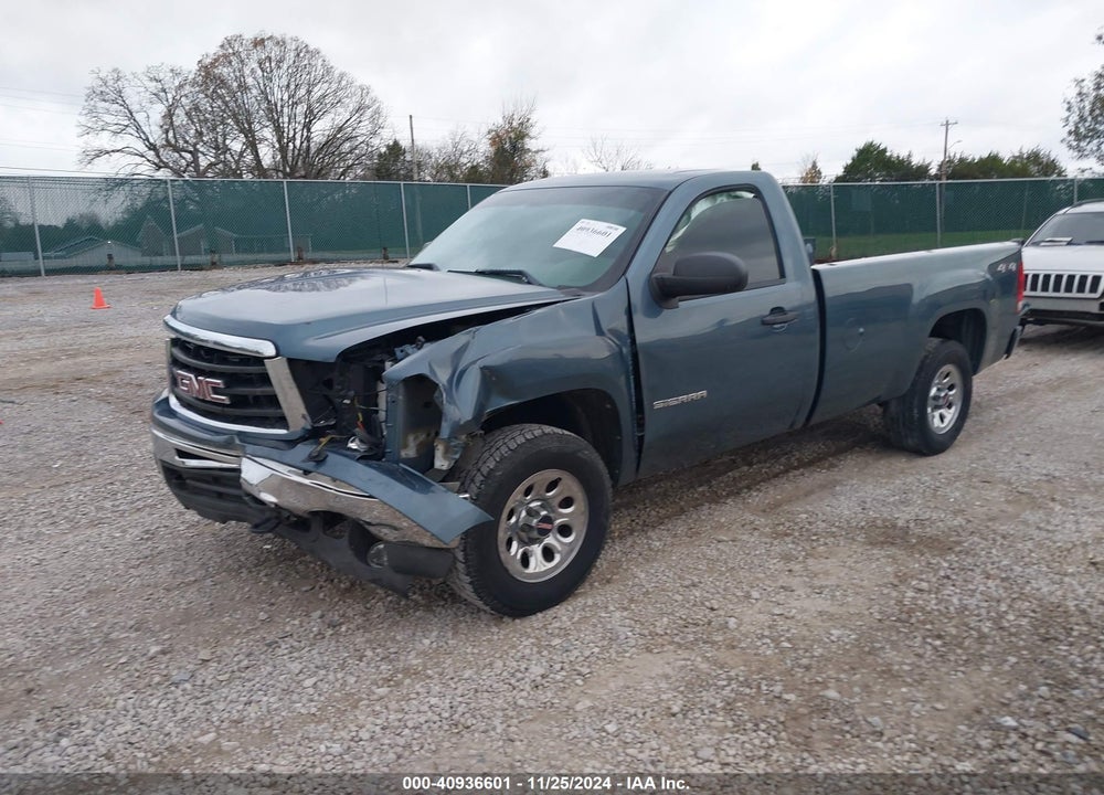 2010 GMC SIERRA 1500 WORK TRUCK VIN: 1GTPKTE08AZ194437