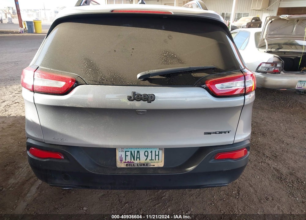 2016 JEEP CHEROKEE SPORT VIN: 1C4PJLAB7GW190304