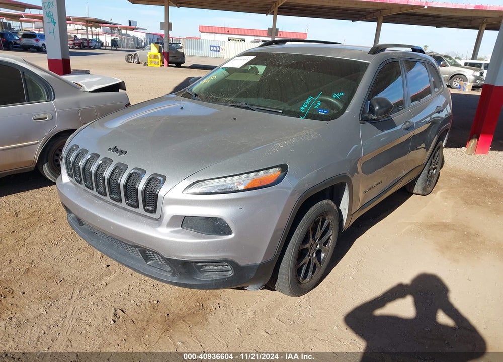 2016 JEEP CHEROKEE SPORT VIN: 1C4PJLAB7GW190304