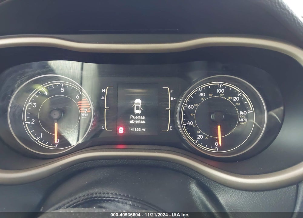 2016 JEEP CHEROKEE SPORT VIN: 1C4PJLAB7GW190304
