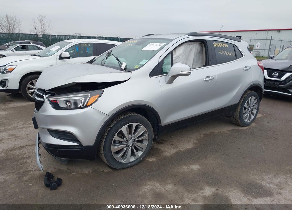 2019 BUICK ENCORE AWD PREFERRED VIN: KL4CJESBXKB848975
