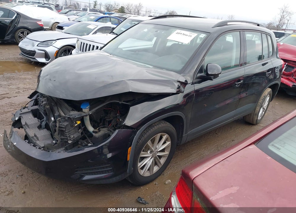 2018 VOLKSWAGEN TIGUAN LIMITED 2.0T VIN: WVGBV7AX7JK001808