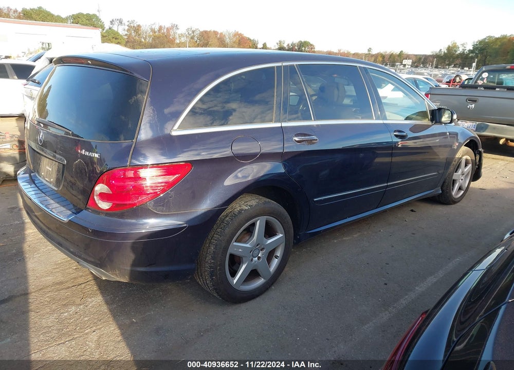 2010 MERCEDES-BENZ R 350 4MATIC VIN: 4JGCB6FEXAA107562