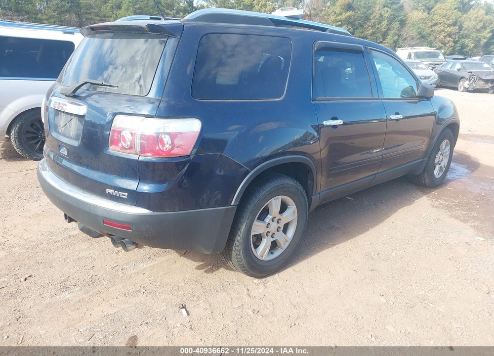 2009 GMC ACADIA SLE-1 VIN: 1GKEV13DX9J138121
