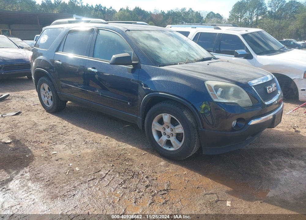2009 GMC ACADIA SLE-1 VIN: 1GKEV13DX9J138121