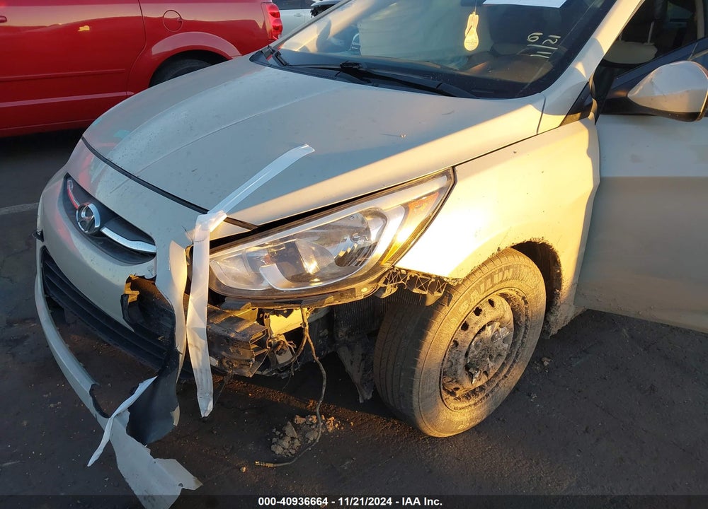 2016 HYUNDAI ACCENT SE VIN: KMHCT4AE7GU957522