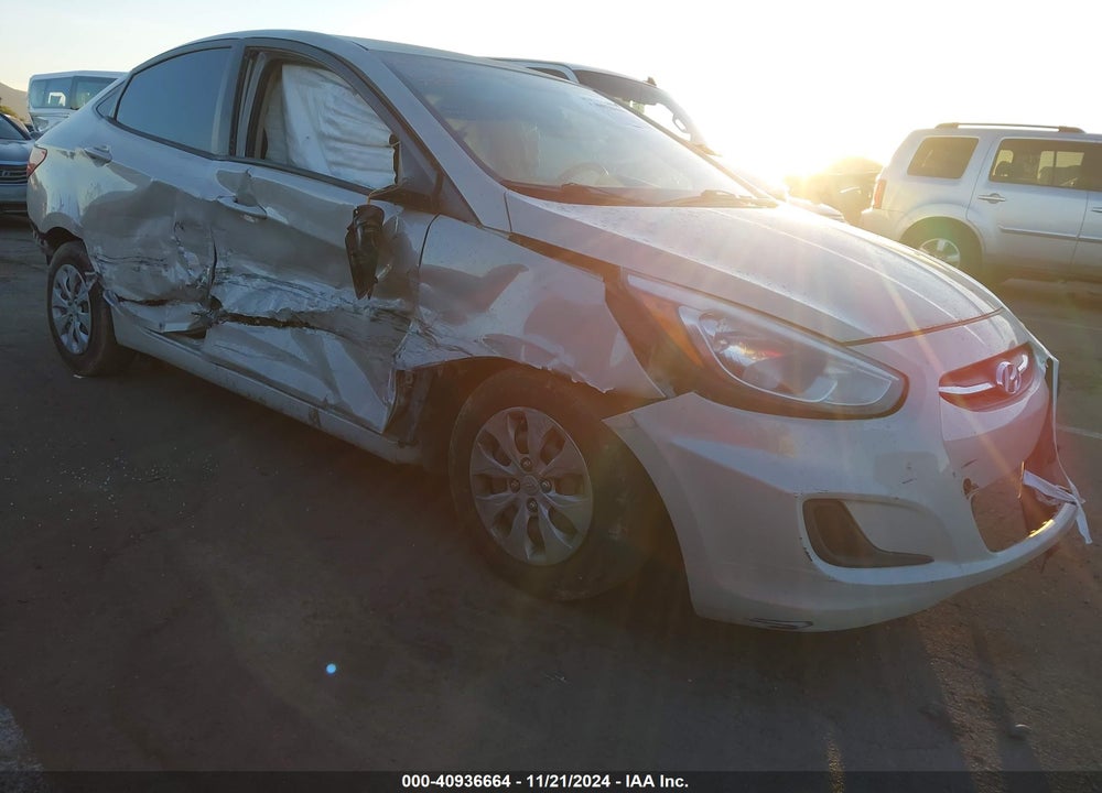 2016 HYUNDAI ACCENT SE VIN: KMHCT4AE7GU957522