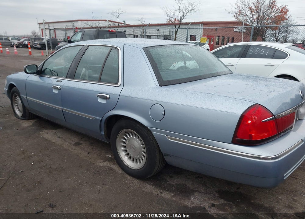 1998 MERCURY GRAND MARQUIS VIN: 2MEFM75W9WX699934