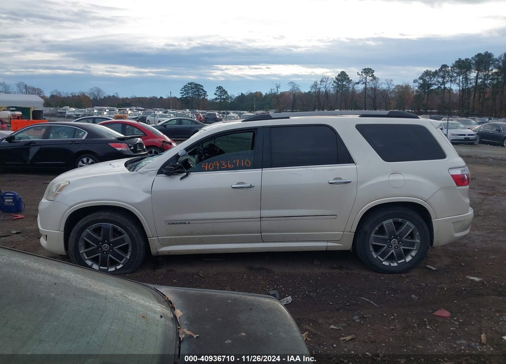 2011 GMC ACADIA DENALI VIN: 1GKKRTED3BJ359162
