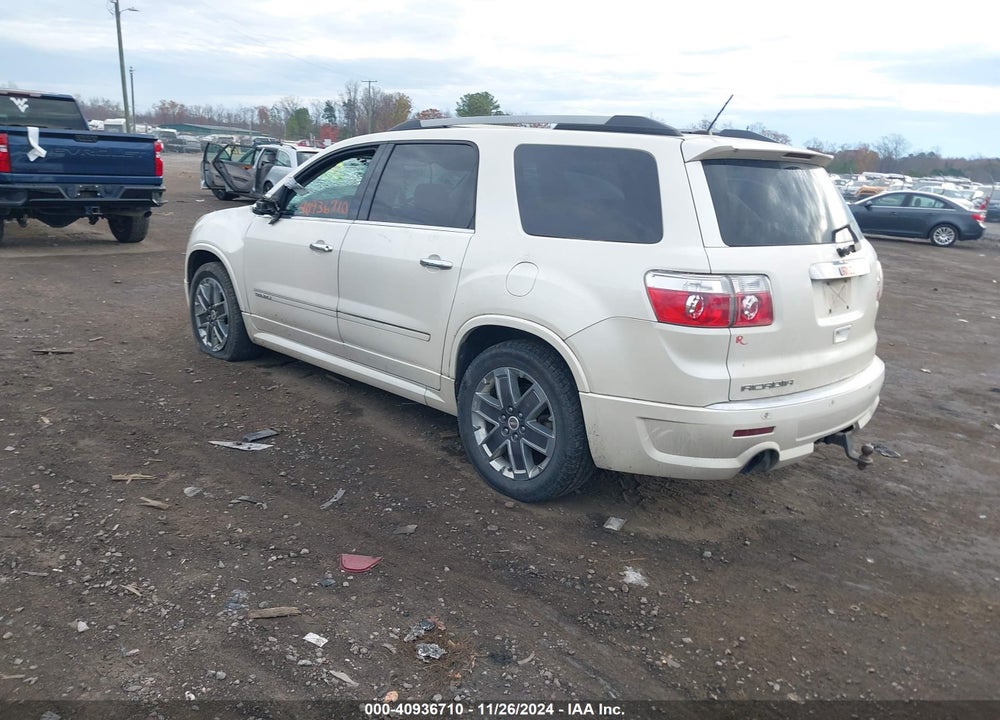 2011 GMC ACADIA DENALI VIN: 1GKKRTED3BJ359162