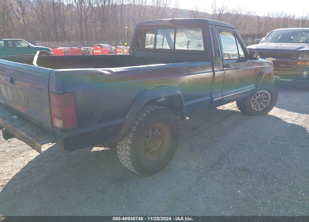 1987 JEEP COMANCHE VIN: 1JTMG6414HT098798