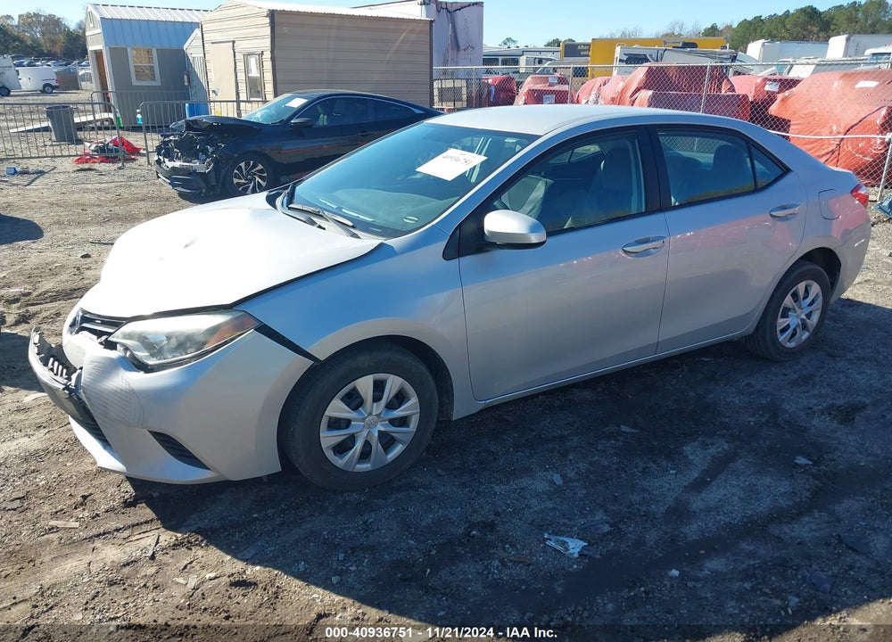 2014 TOYOTA COROLLA L VIN: 2T1BURHE4EC091689