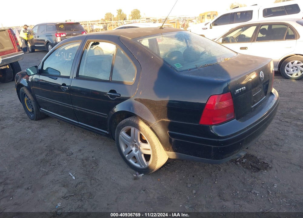 2003 VOLKSWAGEN JETTA GLX VIN: 3VWTH69M63M116090